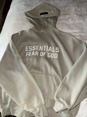 Fear of God Essentials Hoodie - Seal